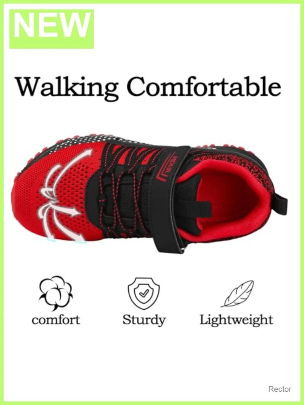Kids Sneakers Breathable Lightweight Athletic Tennis Shoes